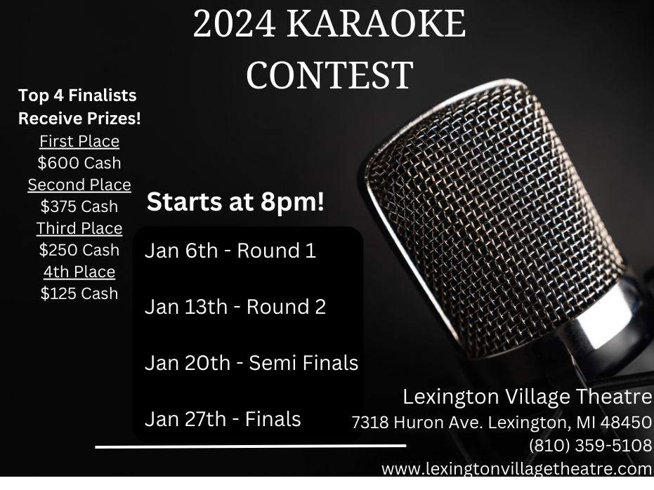 Events Lexington Village Theatre   1702098949072 Karaoke 2024 Graphic 