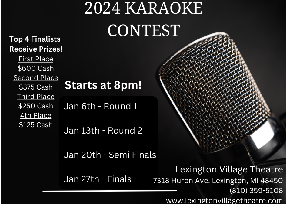 Events Lexington Village Theatre   1702099007008 Karaoke 2024 Graphic 